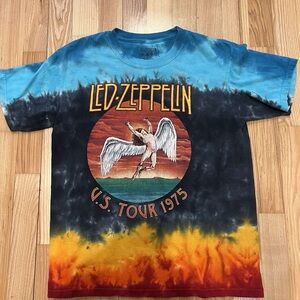 Vintage Led Zeppelin 1975 US Tour Tie dye Tshirt
#concertshirt #vintage